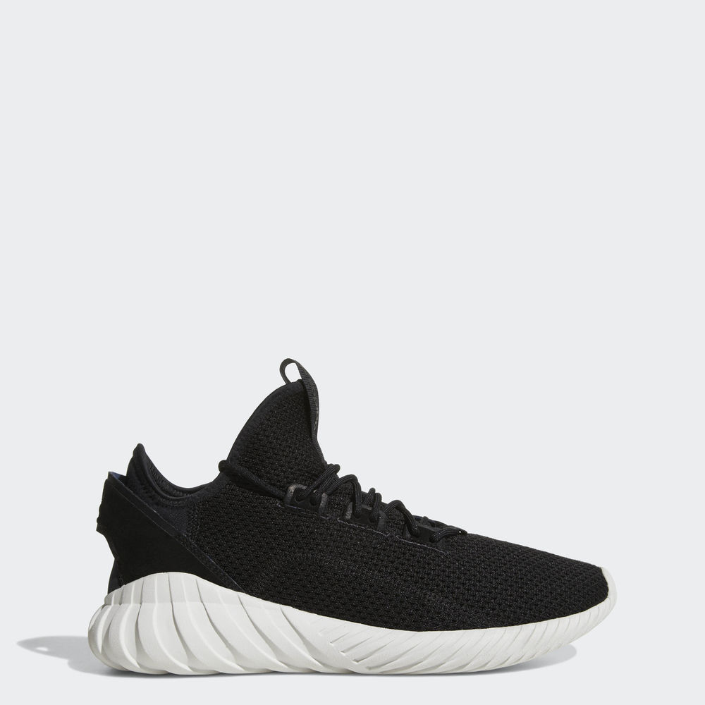 Adidas Tubular Doom Sock - Originals ανδρικα - Μαυρα/Μαυρα/Ασπρα,Μέγεθος: EU 36 – 54 2/3 (706HYMJS)